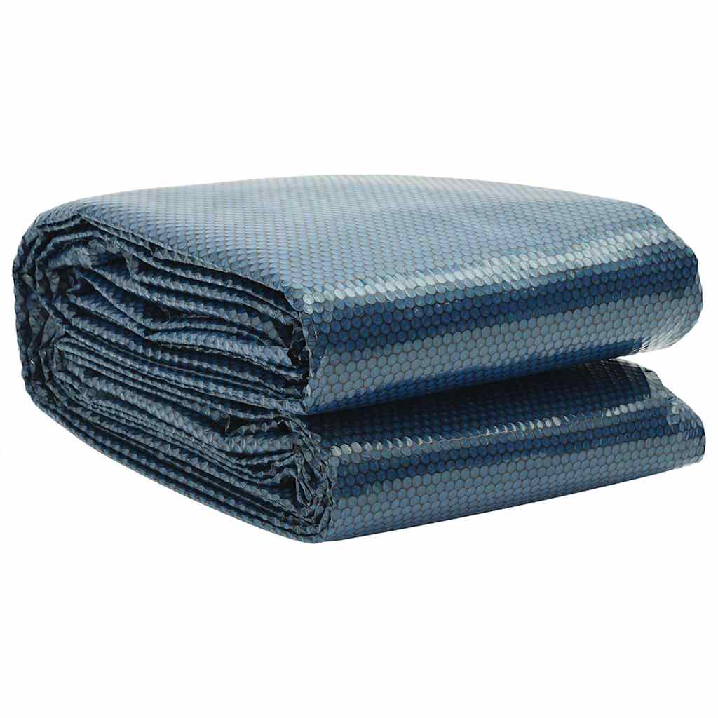 92980 vidaXL Floating PE Solar Pool Film 549 cm Black and Blue 1