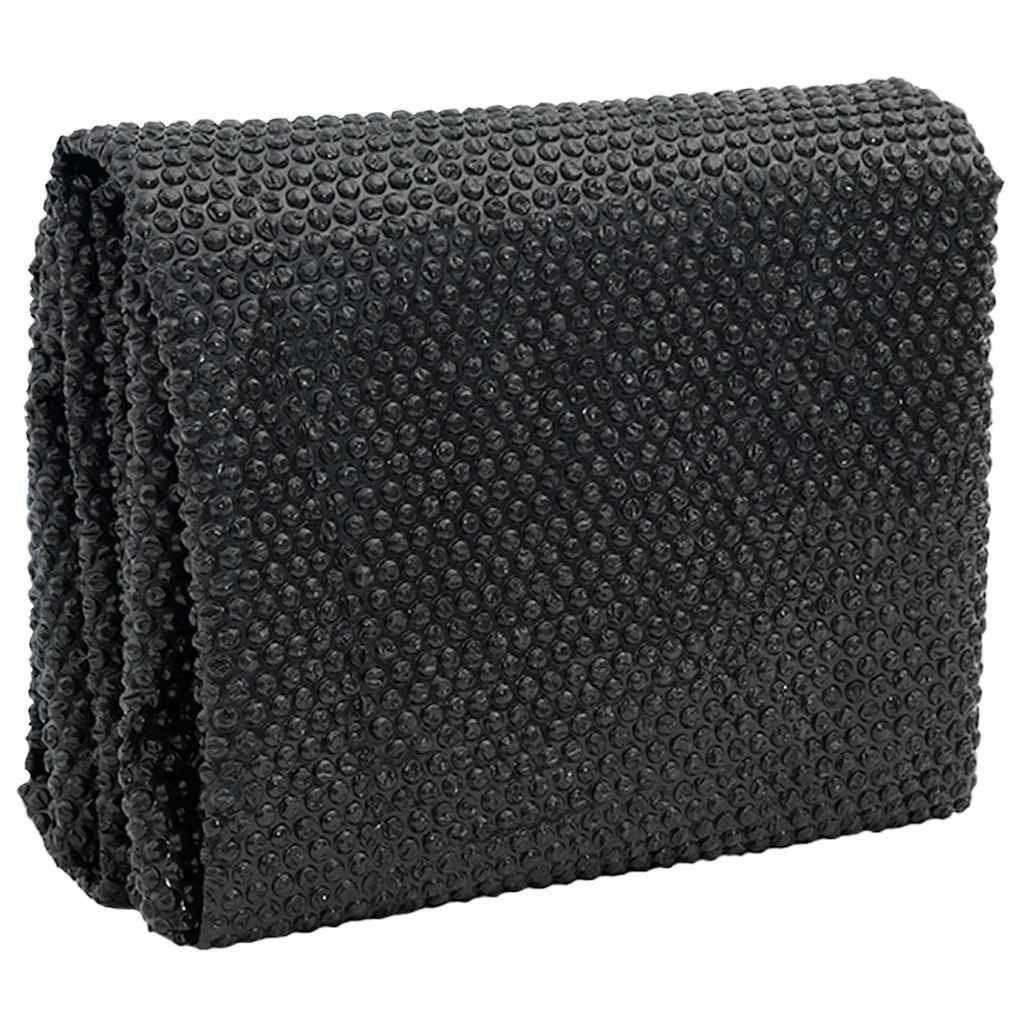 vidaXL Floating PE Solar Pool Film 732x366 cm Black and Blue 2