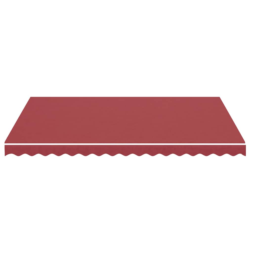 vidaXL Awning Replacement Fabric Burgundy Red 400x300 cm Polyester 3