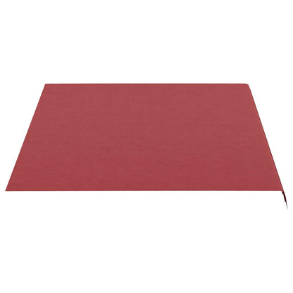 vidaXL Awning Replacement Fabric Burgundy Red 400x300 cm Polyester 4