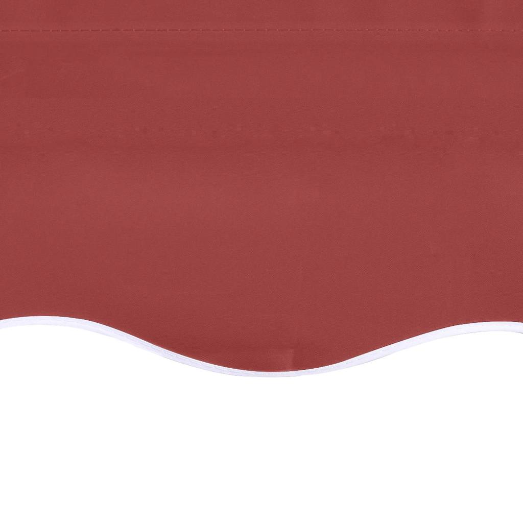 vidaXL Awning Replacement Fabric Burgundy Red 400x300 cm Polyester 5