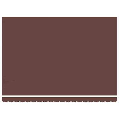 vidaXL Awning Replacement Fabric Brown 450x300 cm Polyester 3