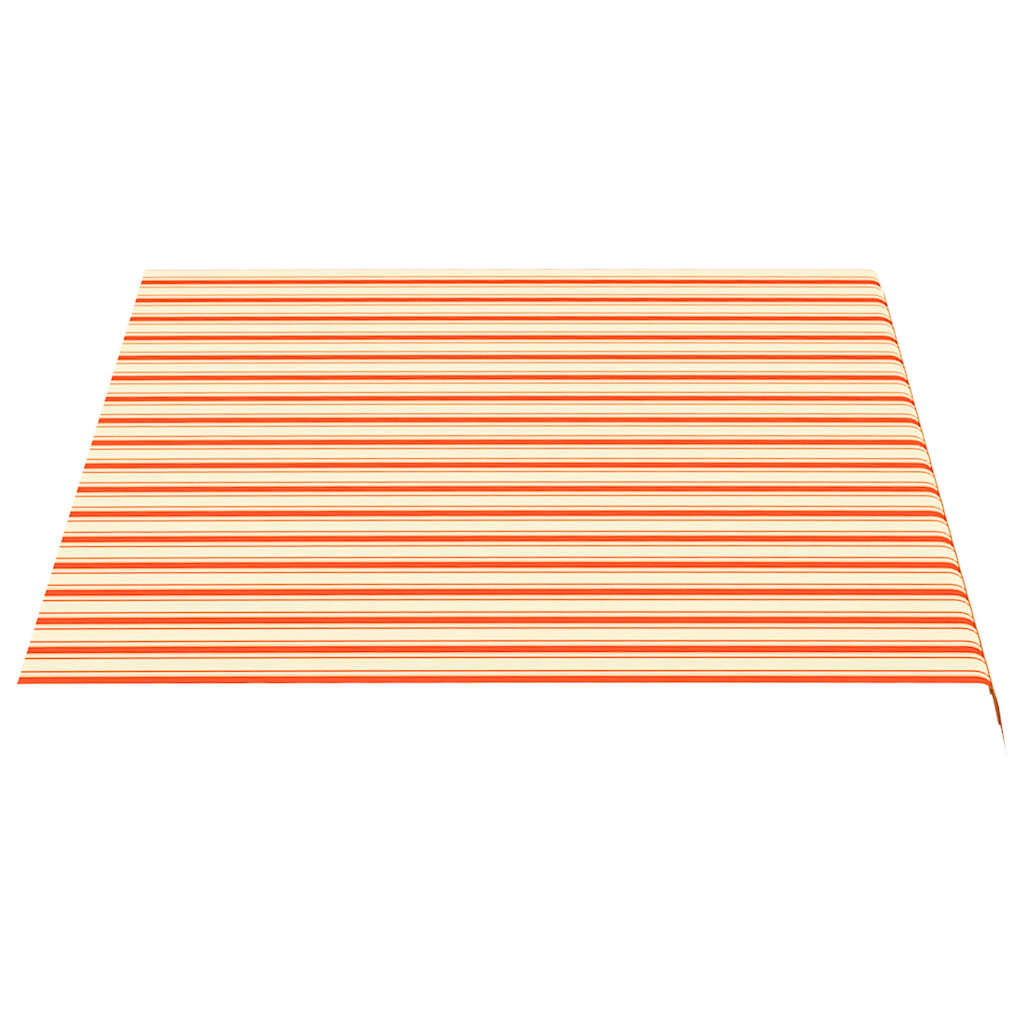 vidaXL Awning Replacement Fabric Yellow and Orange 350x250 cm Polyester 4