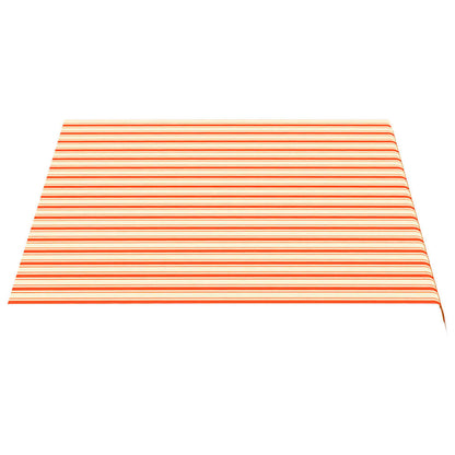 vidaXL Awning Replacement Fabric Yellow and Orange 350x250 cm Polyester 4