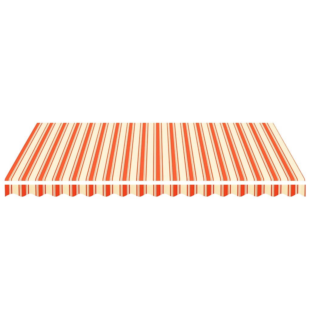 vidaXL Awning Replacement Fabric Yellow and Orange 400x300 cm Polyester 3