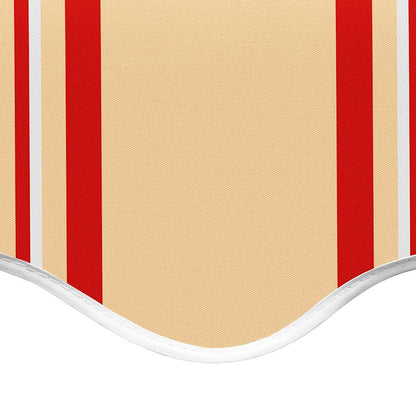 vidaXL Awning Replacement Fabric Yellow and Orange 400x300 cm Polyester 5