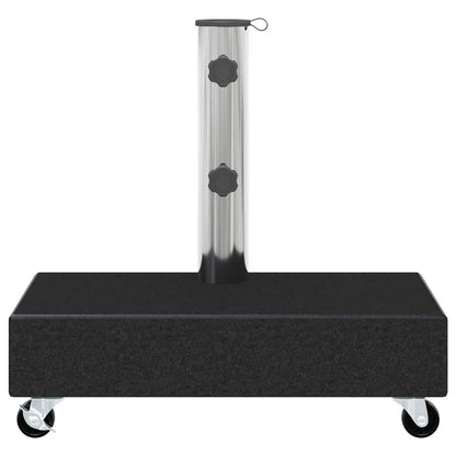 vidaXL Umbrella Base Black 45x25x8 cm Granite 6