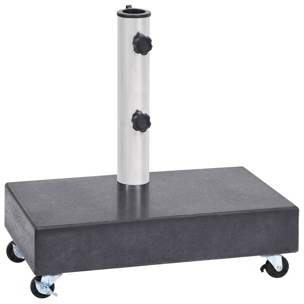 Umbrella Base 45x25x8 cm Granite Black