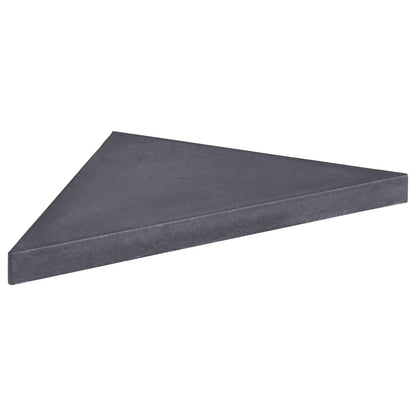vidaXL Umbrella Weight Plate | Black | Granite | 15 kg | Decorative Inlays 3