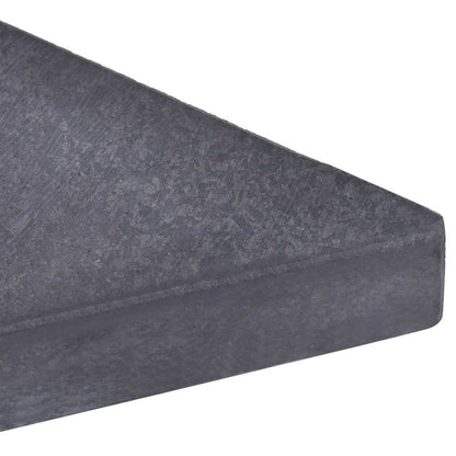 vidaXL Umbrella Weight Plate | Black | Granite | 15 kg | Decorative Inlays 4