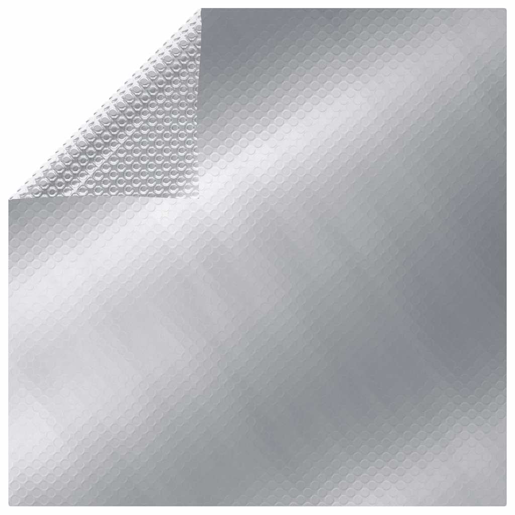 vidaXL Pool Cover Silver 549x274 cm PE 1