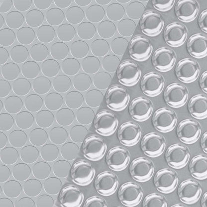 vidaXL Pool Cover Silver 549x274 cm PE 4