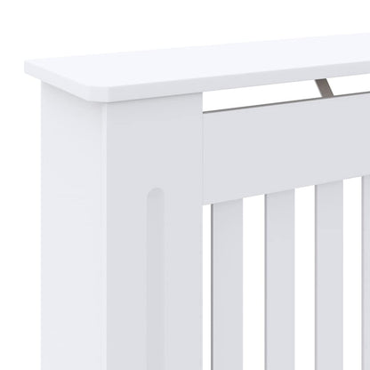 vidaXL Engineered Wood Radiator Cover White 78 cm 6
