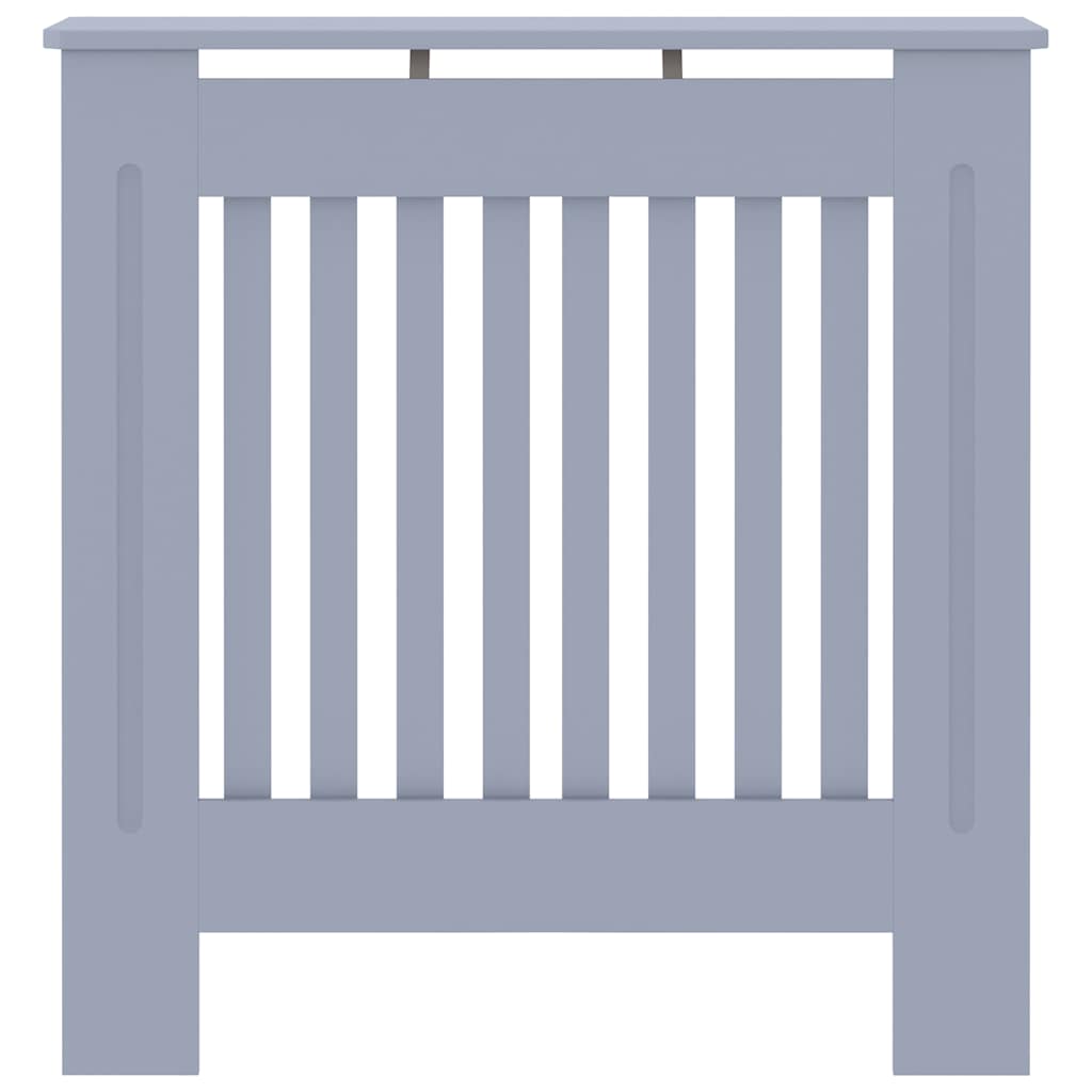 vidaXL Engineered Wood Radiator Cover Grey 78 cm 4