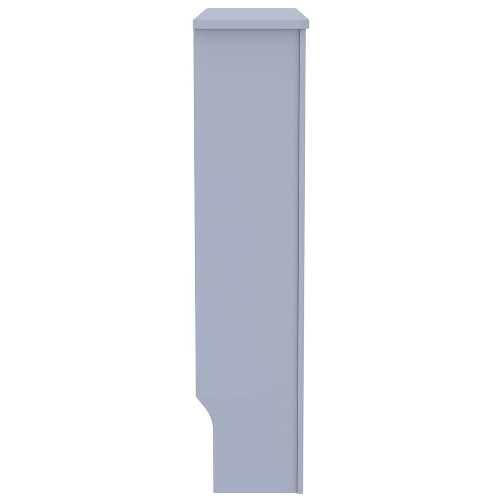 vidaXL Engineered Wood Radiator Cover Grey 78 cm 5