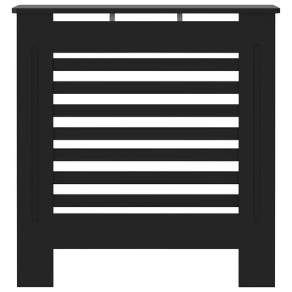 325564 vidaXL MDF Radiator Cover Black 78 cm 4