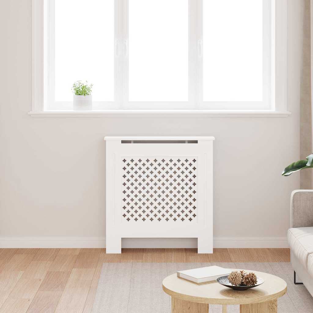 MDF Radiator Cover 78 cm 1 White