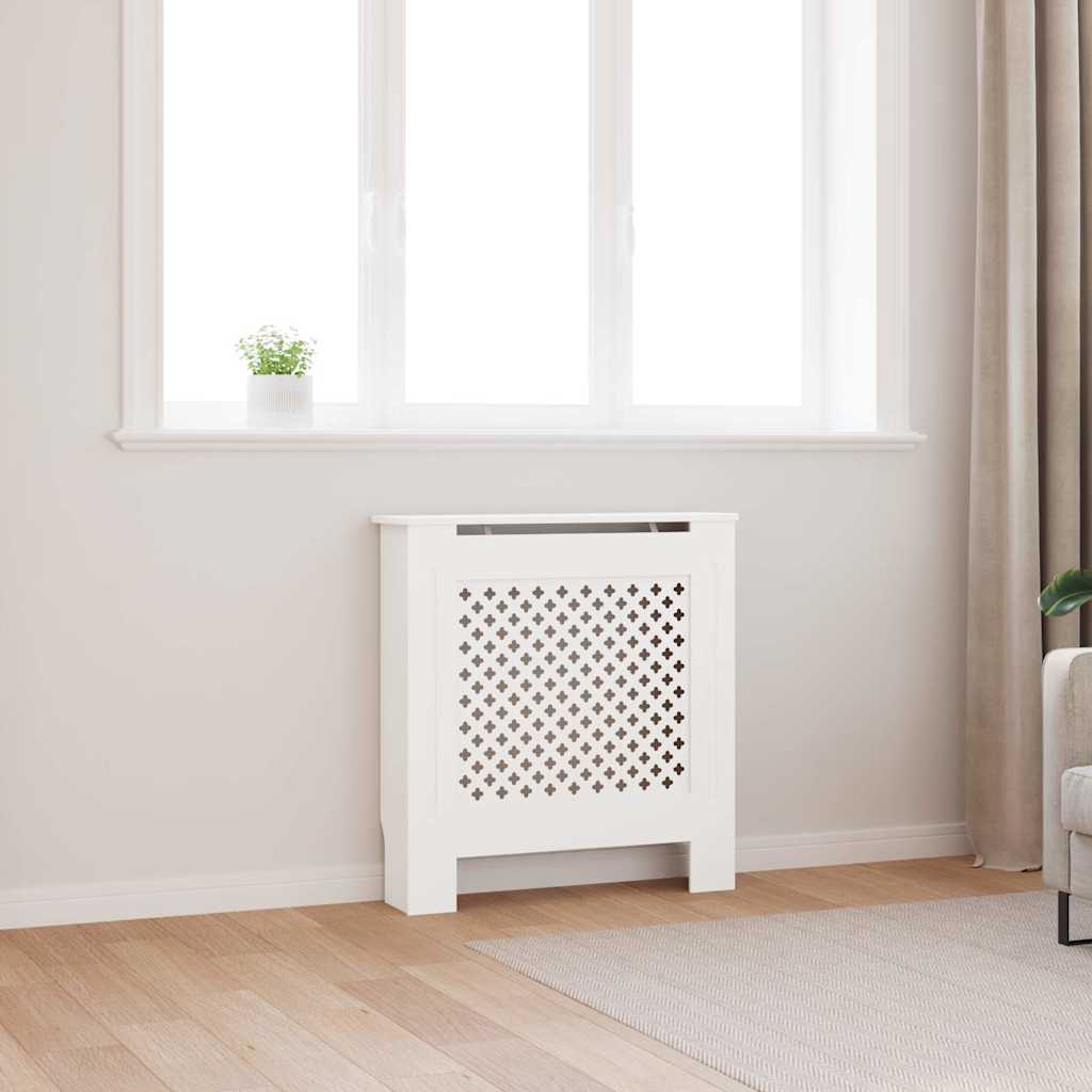MDF Radiator Cover 78 cm 1 White