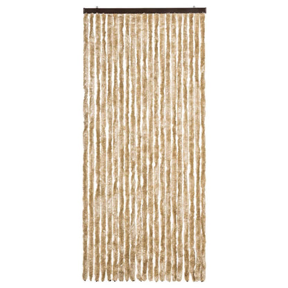 vidaXL Insect Curtain Beige 90x200 cm Chenille 3