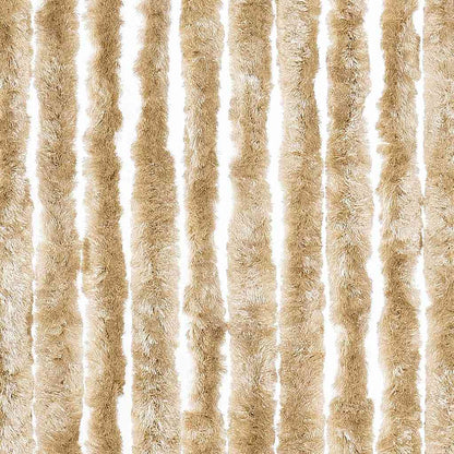 vidaXL Insect Curtain Beige 118x220 cm Chenille 6