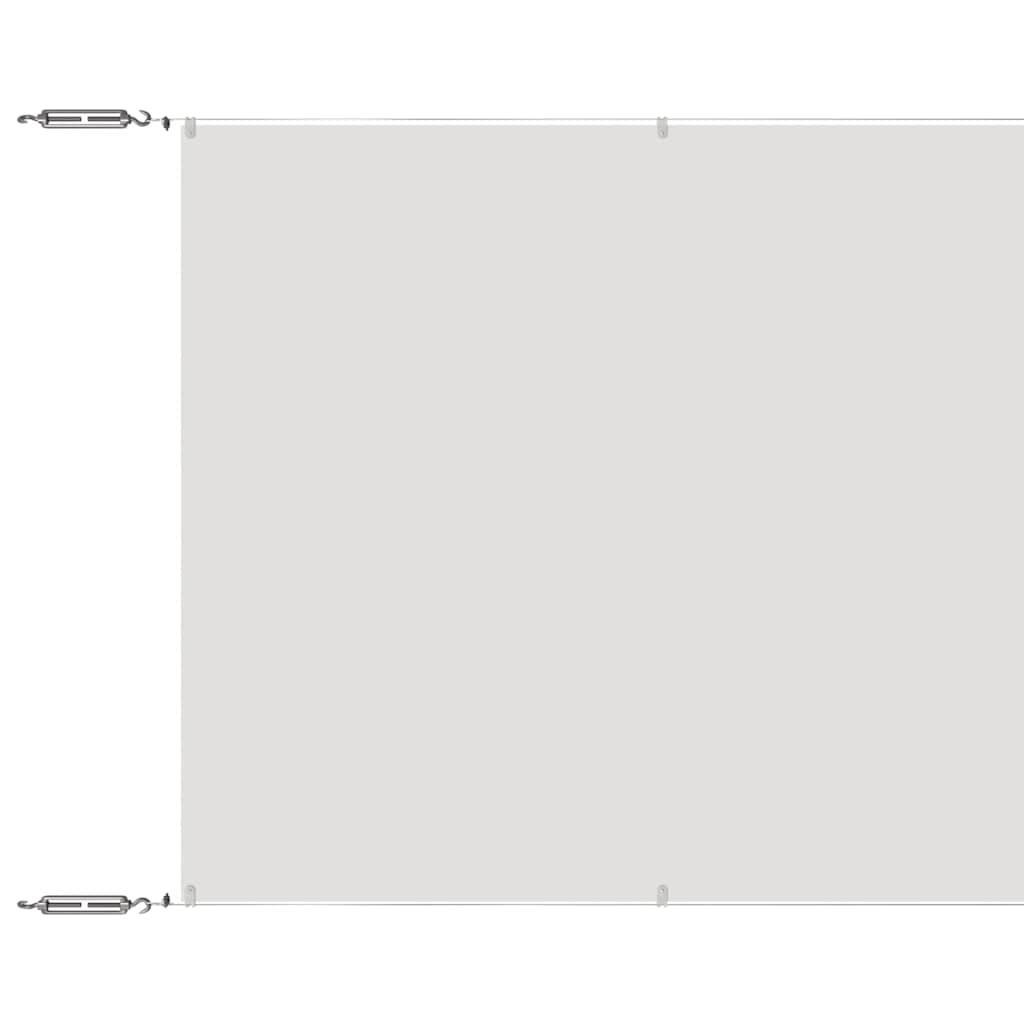 148167 vidaXL Vertical Awning White 140x600 cm Oxford Fabric 2