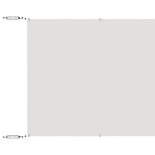 148167 vidaXL Vertical Awning White 140x600 cm Oxford Fabric 2