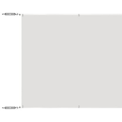 vidaXL Vertical Awning White 140x800 cm Oxford Fabric 2