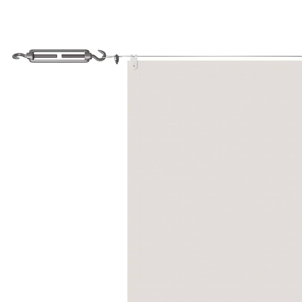 vidaXL Vertical Awning White 140x800 cm Oxford Fabric 5