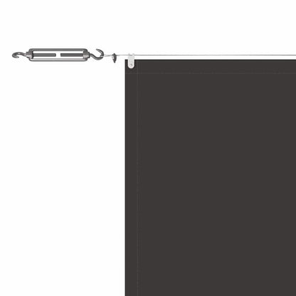 148225 vidaXL Vertical Awning Anthracite 180x1000 cm Oxford Fabric 5