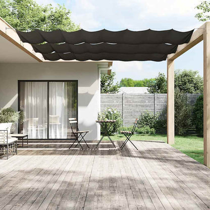 148225 vidaXL Vertical Awning Anthracite 180x1000 cm Oxford Fabric 1
