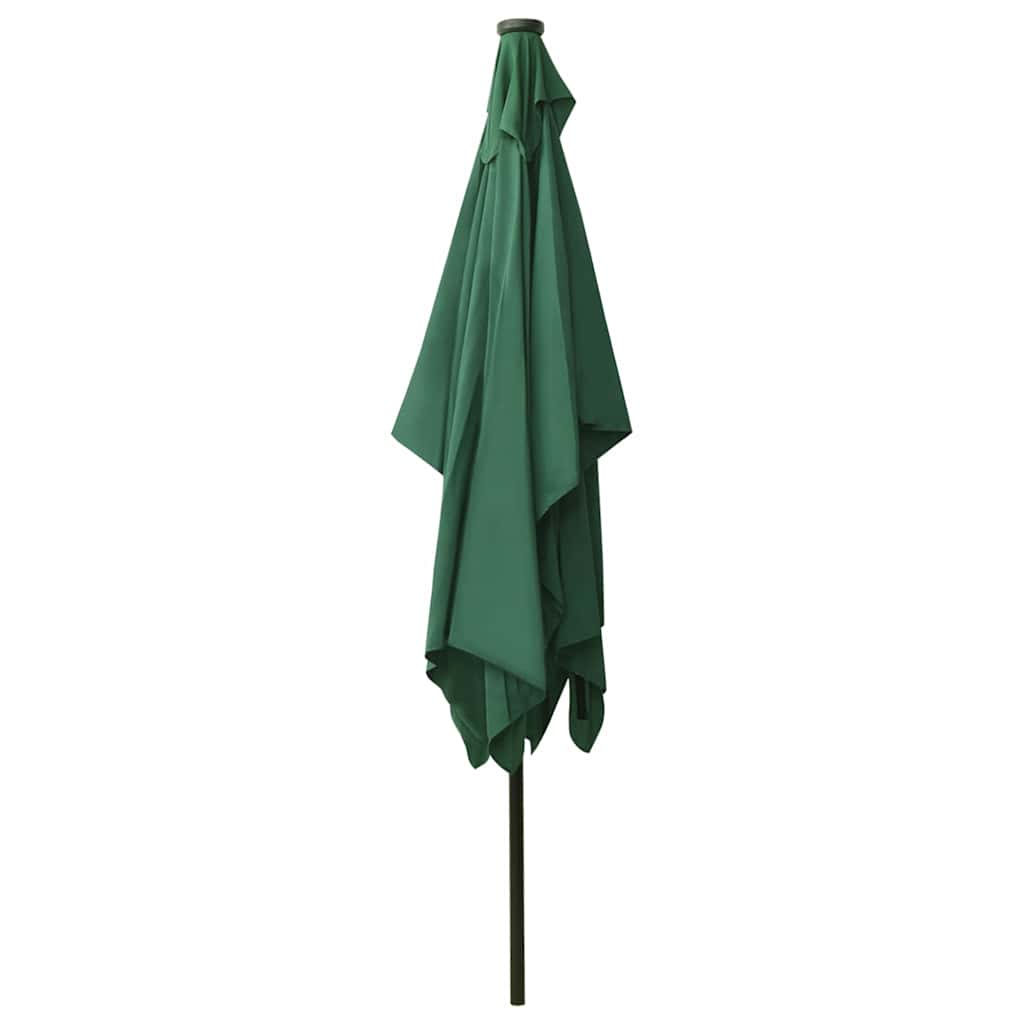 vidaXL Garden Parasol | Green | Polyester | 2x3 m | Foldable | Garden Parasol 6