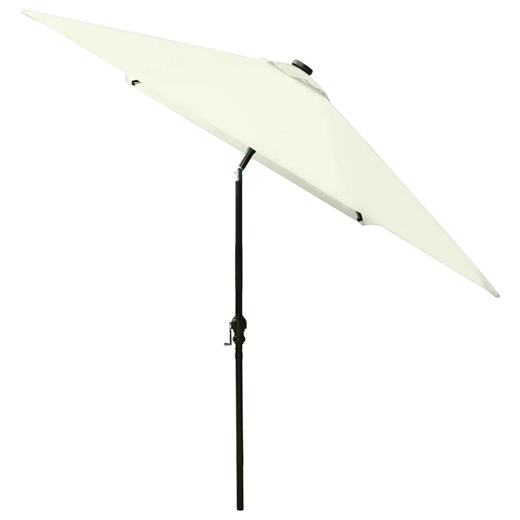vidaXL Garden Parasol | Sand | Polyester, Powder-Coated Steel | 2x3 m | Foldable 5