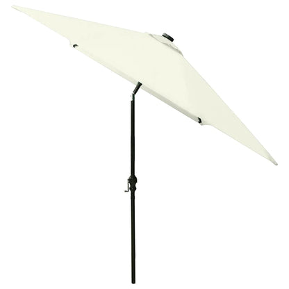 vidaXL Garden Parasol | Sand | Polyester, Powder-Coated Steel | 2x3 m | Foldable 5