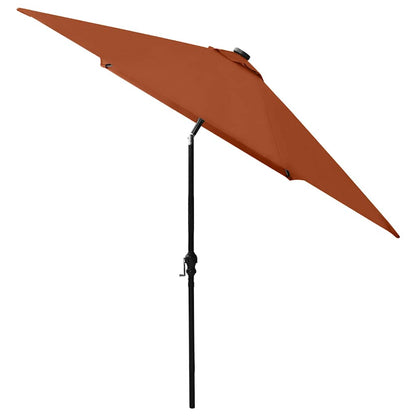 vidaXL Garden Parasol | Terracotta | Polyester, Powder-Coated Steel | 2 x 3 m 5