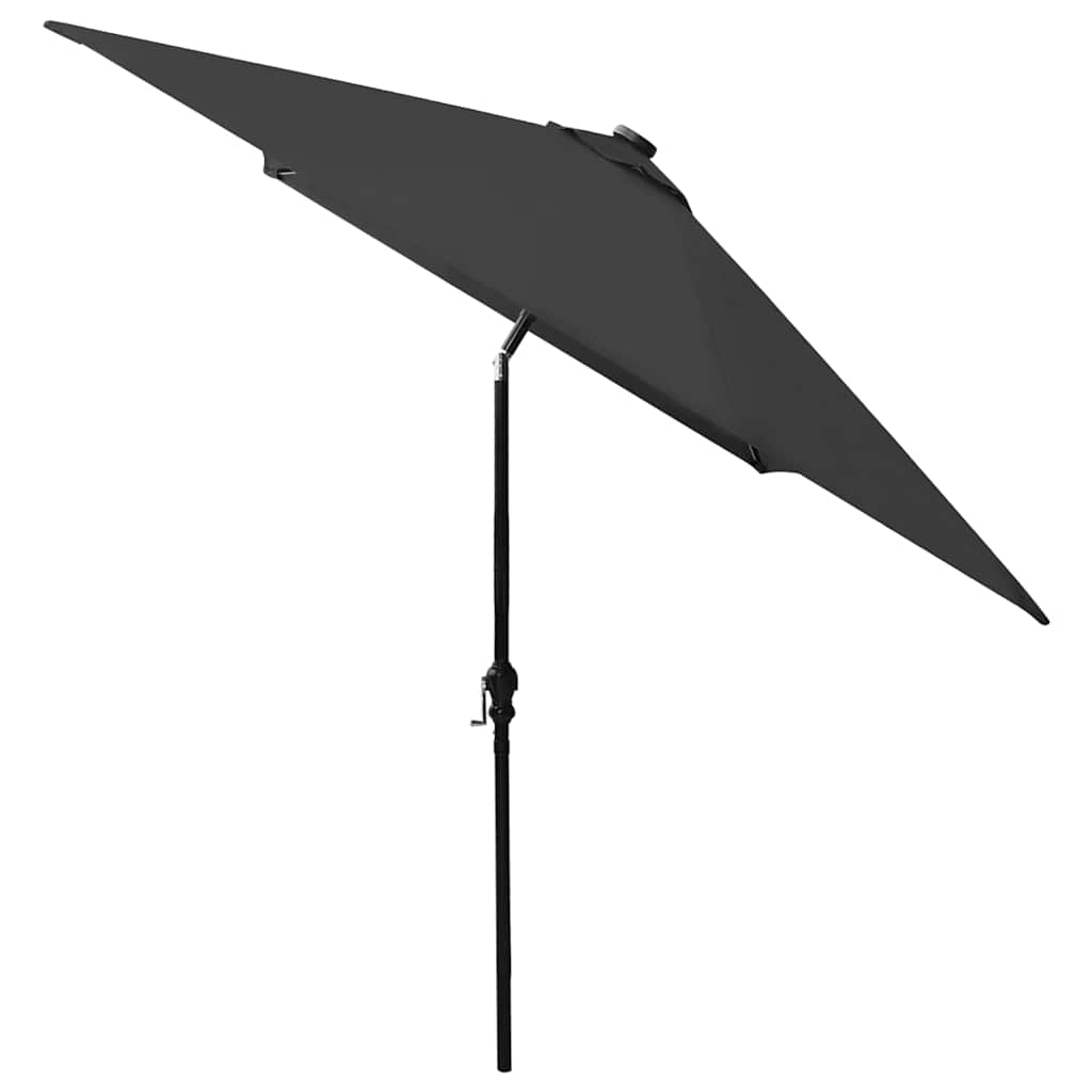 vidaXL Garden Parasol | Black | Polyester | 2x3 m | Foldable | Garden Parasol 5