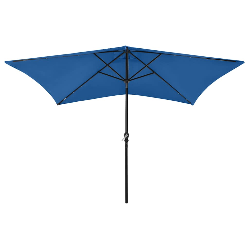 vidaXL Garden Parasol | Azure Blue 2