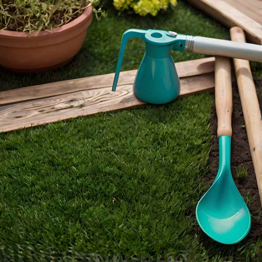 vidaXL Artificial Grass 1x5 m/20 mm Green 2