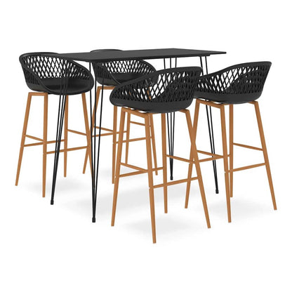 5 Piece Bar Black 4