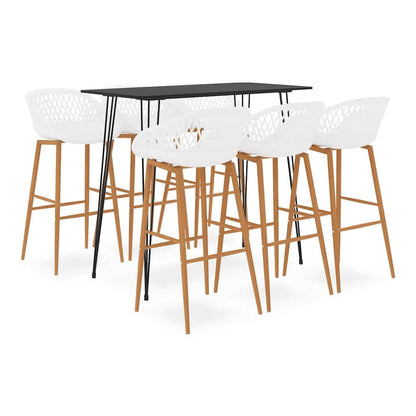 5 Piece Bar Black and white 6