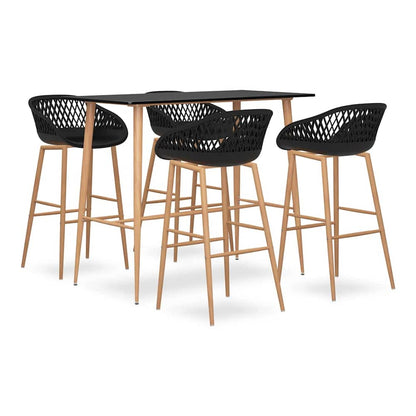 5 Piece Bar Black 4