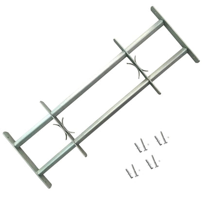 vidaXL Adjustable Security Grilles for Windows 2 pcs 1000-1500 mm 2