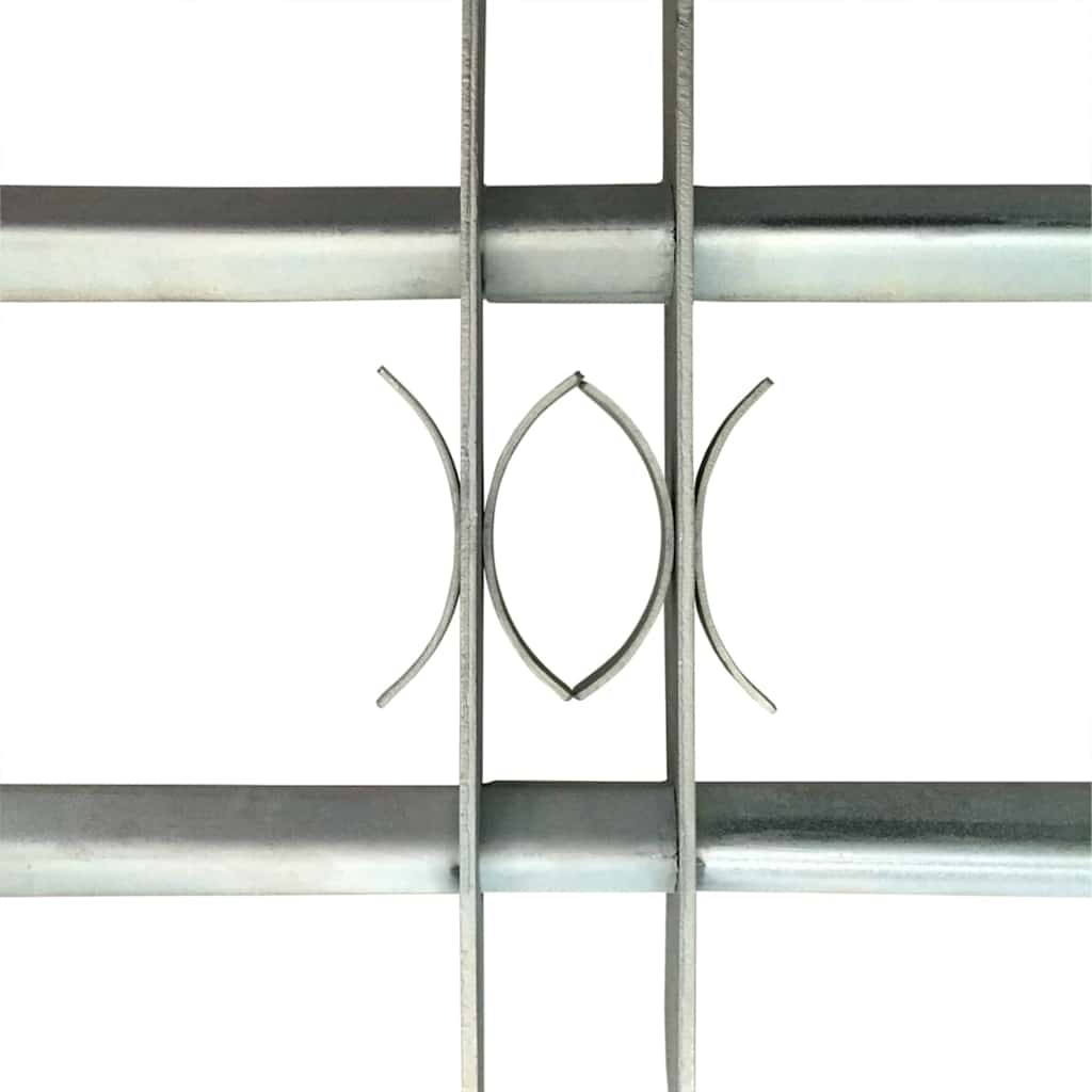 vidaXL Adjustable Security Grilles for Windows 2 pcs 1000-1500 mm 3