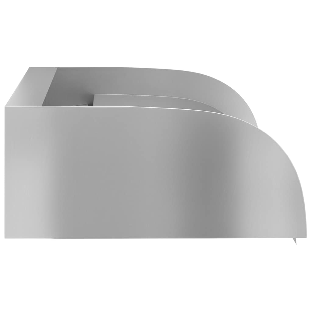 vidaXL Waterfall | Silver | Stainless Steel 304 | Medium | Decorative Inlays 3