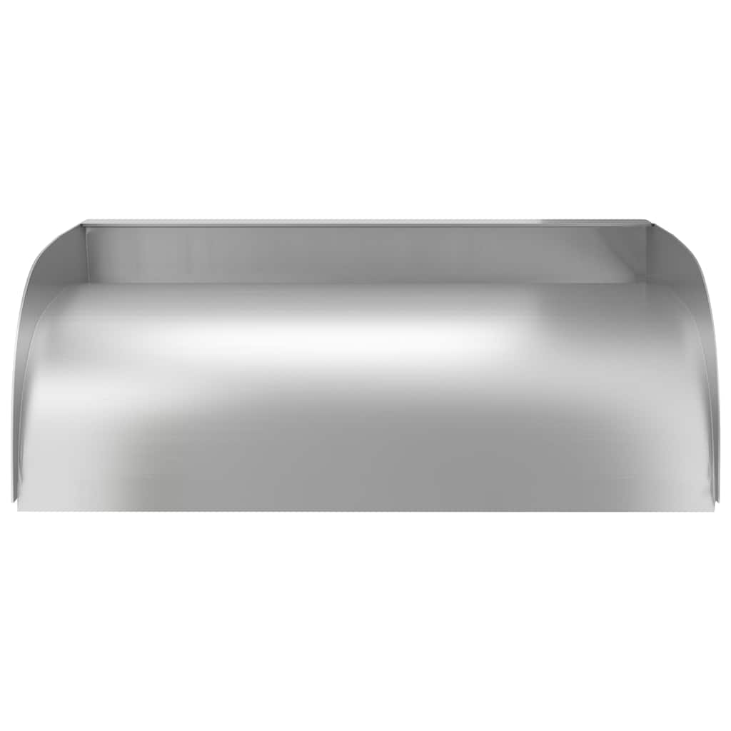 vidaXL Waterfall | Silver | Stainless Steel 304 | Medium | Decorative Inlays 4