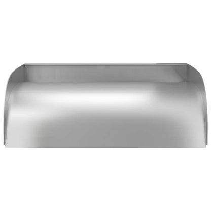vidaXL Waterfall | Silver | Stainless Steel 304 | Medium | Decorative Inlays 4