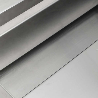 vidaXL Waterfall | Silver | Stainless Steel 304 | Medium | Decorative Inlays 5