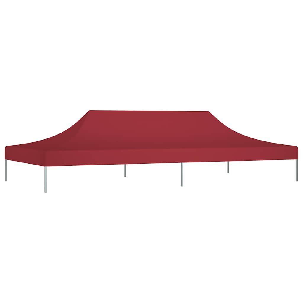 vidaXL Party Tent Roof 6x3 m Burgundy 270 g/m² 2