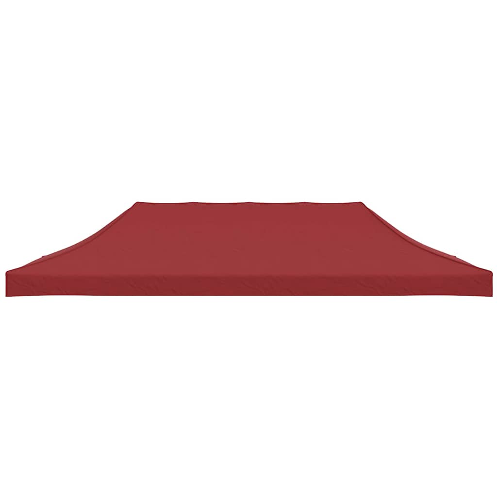 vidaXL Party Tent Roof 6x3 m Burgundy 270 g/m² 3