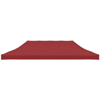 vidaXL Party Tent Roof 6x3 m Burgundy 270 g/m² 3