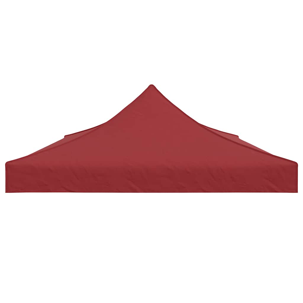 vidaXL Party Tent Roof 6x3 m Burgundy 270 g/m² 4